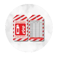 Fire Extinguisher Tag