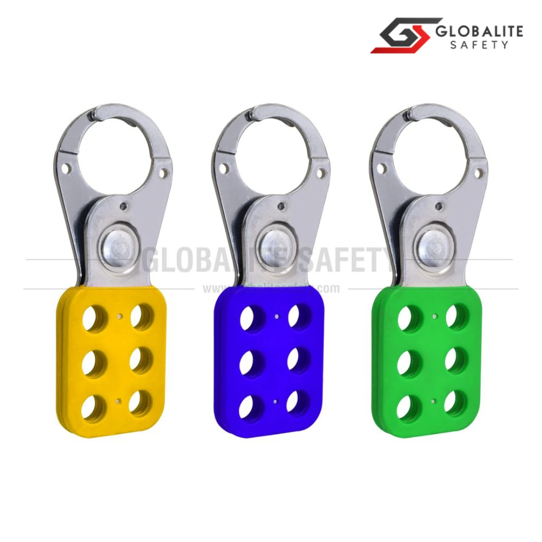 Vinyl Coated Lockout Hasp – Small (Colour)