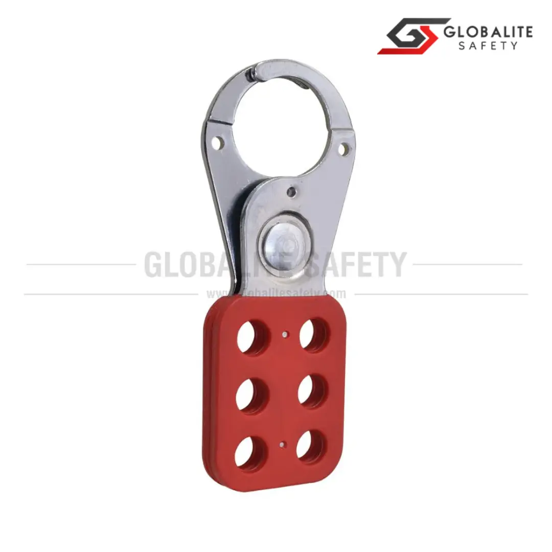 Vinyl Coated Lockout Hasp – Small – Stainless Steel